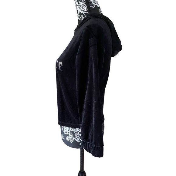 Nwt Juicy Couture Velour Pullover Hooded Sweatshirt School - Picture 3 of 13